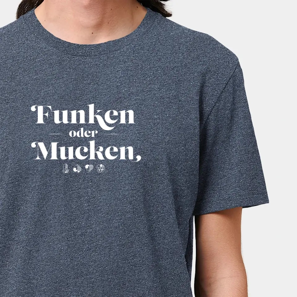Personalisiertes T-Shirt "Watten - Funken oder Mucken"