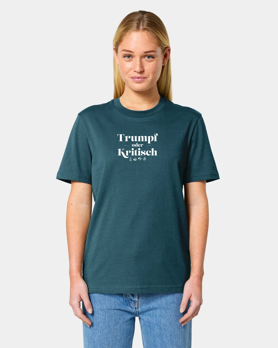 Personalisiertes T-Shirt "Watten - Trumpf oder Kritisch"