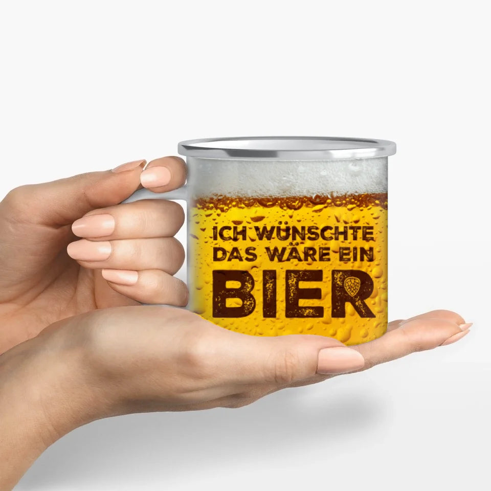 Motivtasse "Wunsch-Bier"
