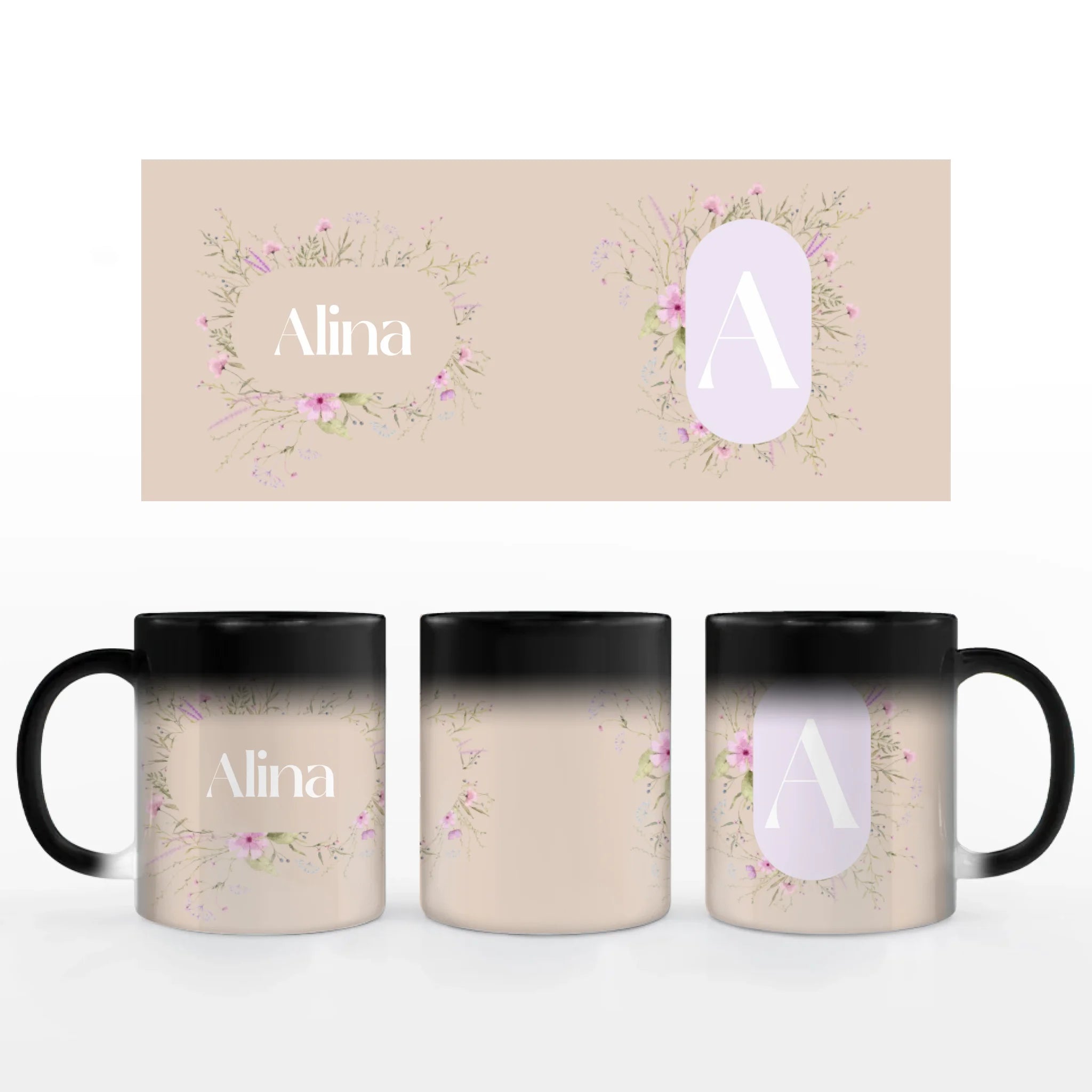 Motivtasse "Letter Style"