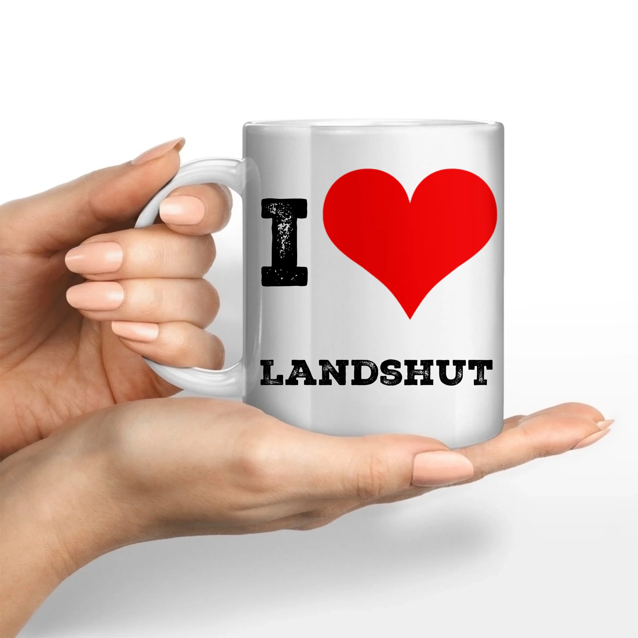 Motivtasse "I Love"
