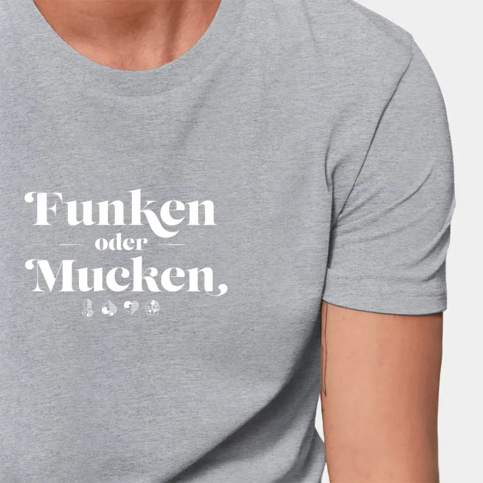 Personalisiertes T-Shirt "Watten - Funken oder Mucken"