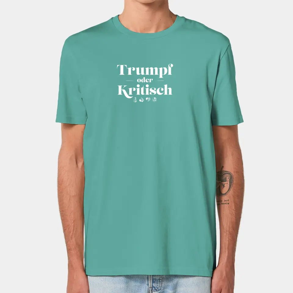Personalisiertes T-Shirt "Watten - Trumpf oder Kritisch"