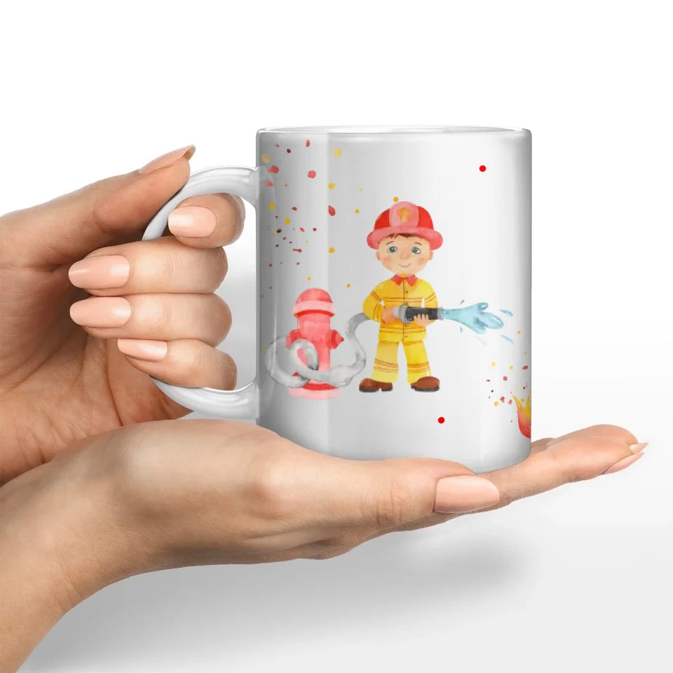 Motivtasse Feuerwehr