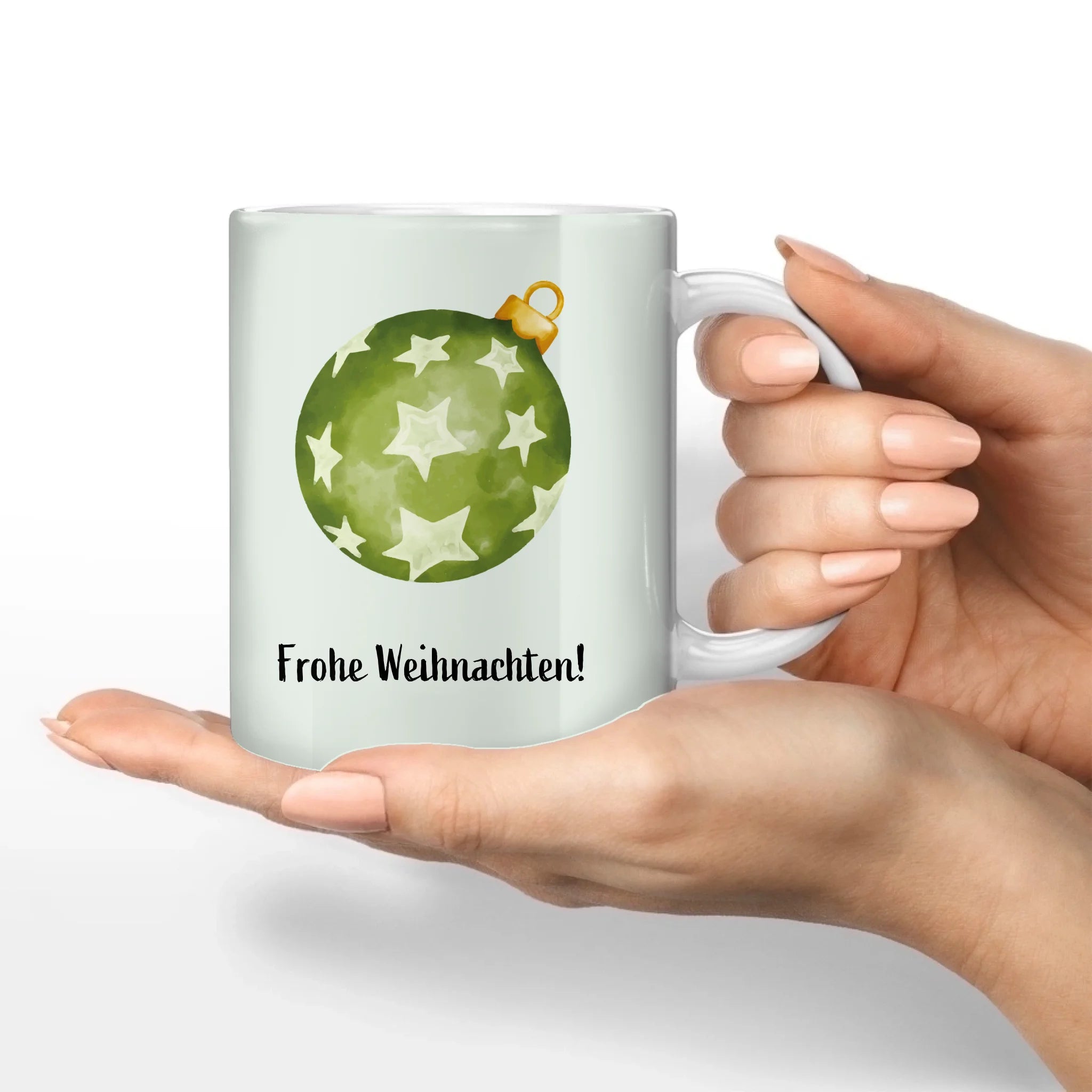 Motivtasse "Christbaumkugel"