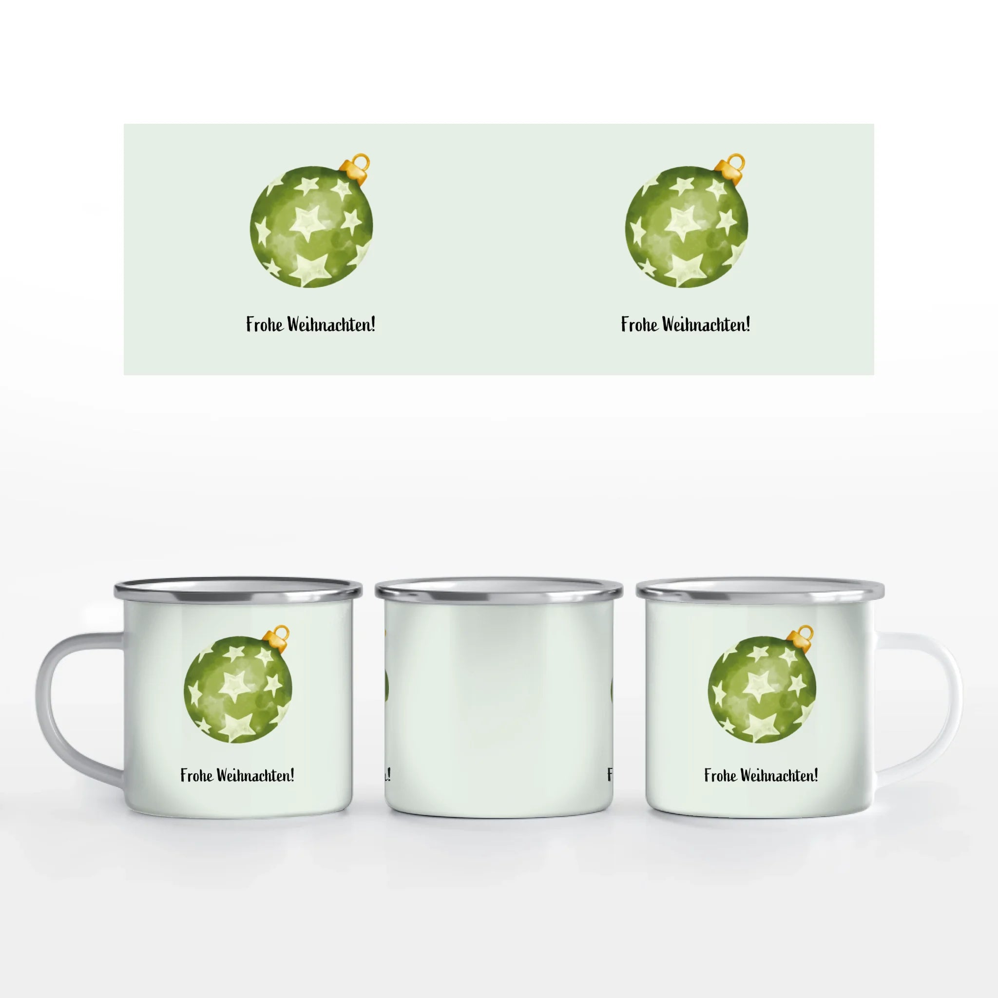 Motivtasse "Christbaumkugel"