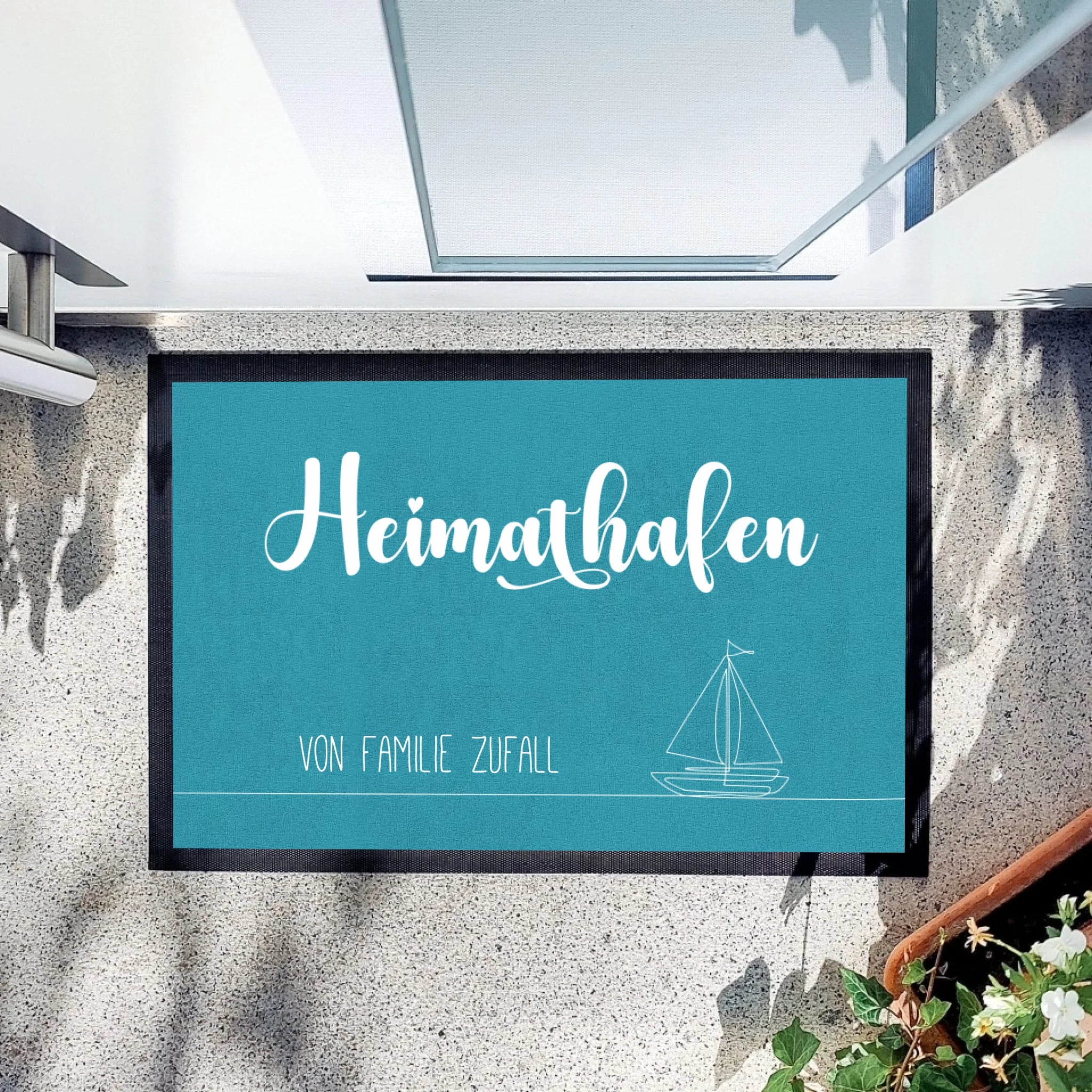 Fußmatte "Heimathafen"