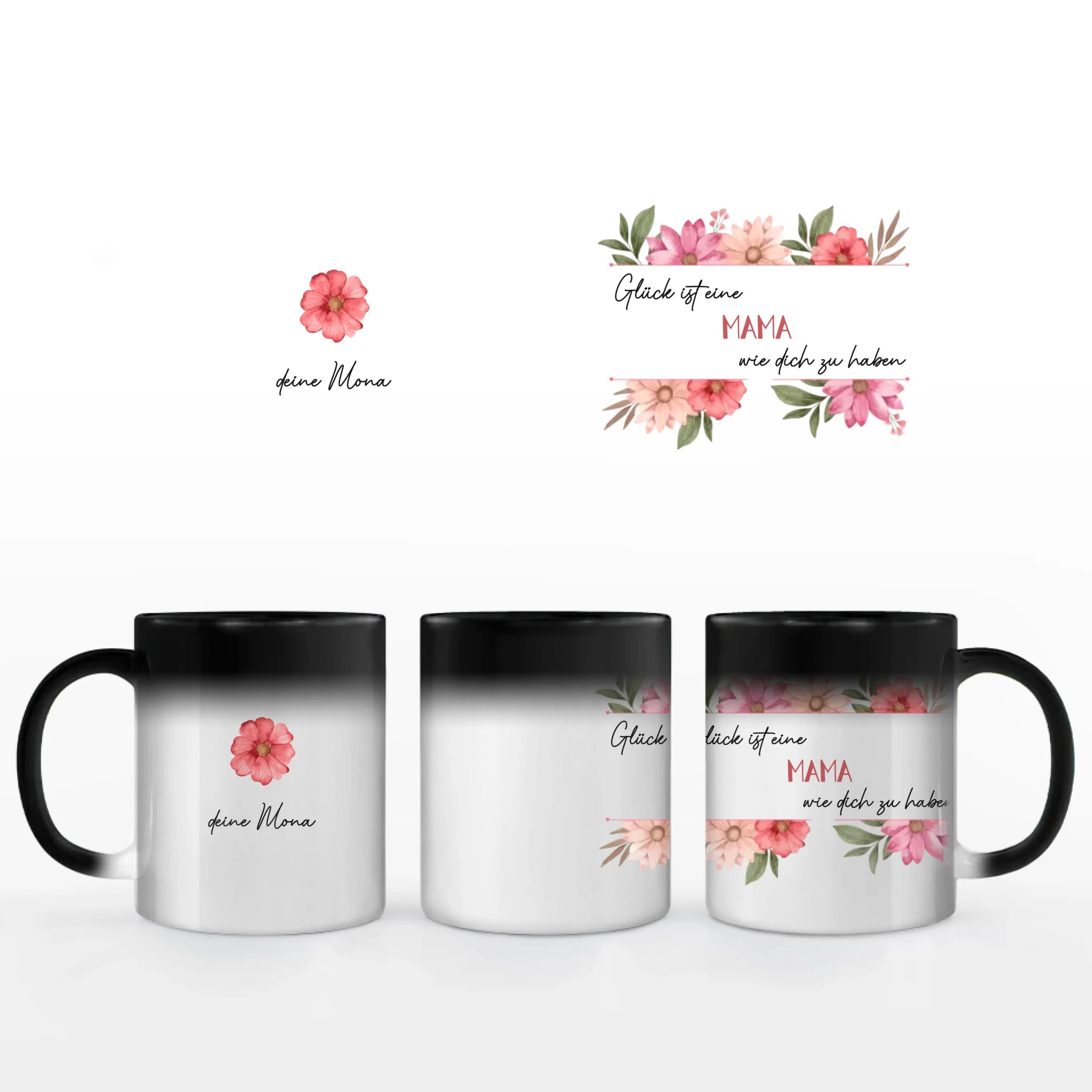 Motivtasse Muttertag "Glück"