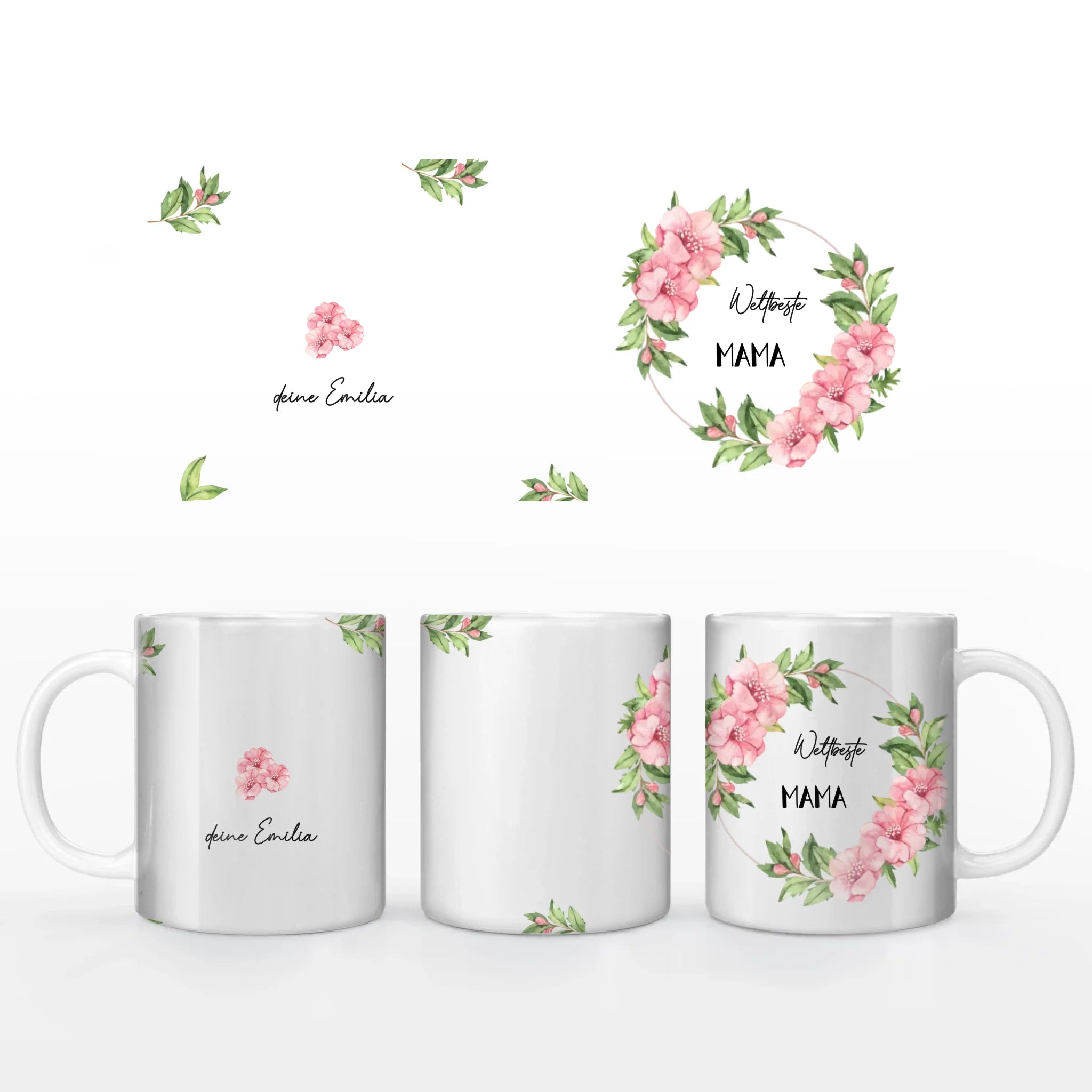 Motivtasse Muttertag "weltbeste Mama"